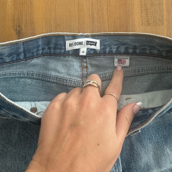 LEVIS RE/DONE Denim Skirt - Picture 5 of 5